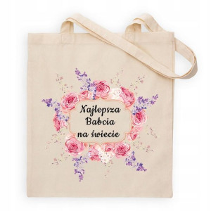 TORBA EKO na Zakupy Prezent dla BABCI Dzień BABCI