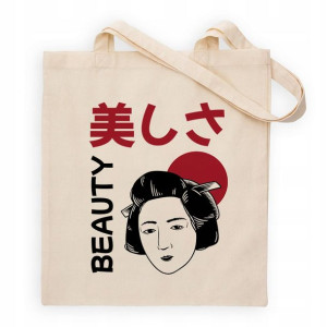 TORBA EKO Shopper na RAMIĘ JAPAN STYLE MiX Wzorów