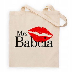 Torba na zakupy Prezent dla BABCI MRS BABCIA Wzory