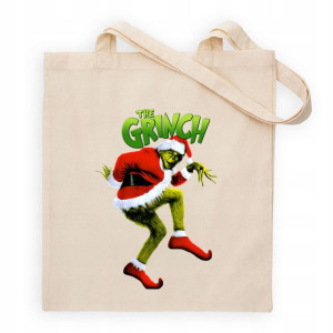 Torba na zakupy Prezent na Święta GRINCH MiX Wzory