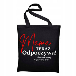 Torba na Zakupy Shopper Prezent dla MAMY Wzory MIX