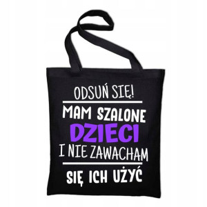 Torba na Zakupy Śmieszny Prezent dla MAMY Wzory