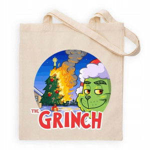 Torba na zakupy Świąteczny THE GRINCH Wiele WZORÓW