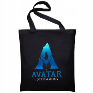 TORBA Shopper Czarna na zakupy AVATAR Różne WZORÓW