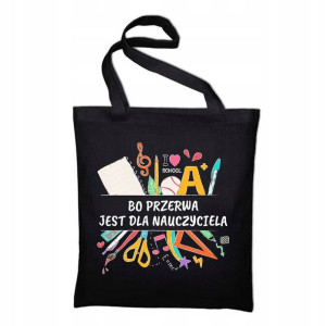 TORBA Shopper Dużo Wzorów PREZENT dla NAUCZYCIELKI