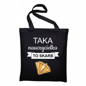 TORBA Shopper Dużo Wzorów PREZENT dla NAUCZYCIELKI