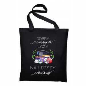 TORBA Shopper Dużo Wzorów PREZENT dla NAUCZYCIELKI