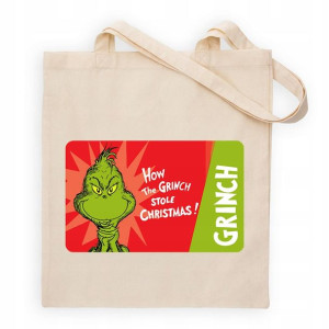Torba SHOPPER ECO na zakupy GRINCH Wiele WZORÓW