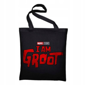 TORBA Shopper na zakupy I AM GROOT Wiele WZORÓW