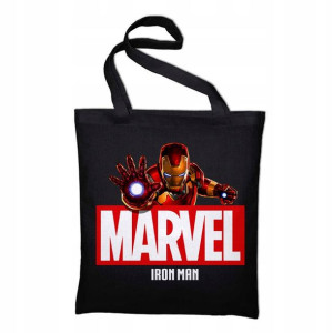TORBA Shopper na zakupy IRON MAN Wiele WZORÓW MIX