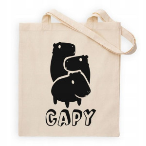 Torba SHOPPER Prezent CAPY Kapibara Wiele WZORÓW