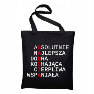 TORBA Shopper Prezent na DZIEŃ BABCI Wiele Wzorów