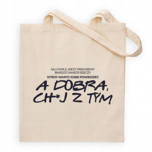 Torba SHOPPER Śmieszne WZORY do PRACY / SZKOŁY