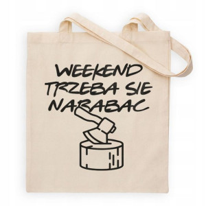 Torba SHOPPER Śmieszne WZORY do PRACY / SZKOŁY