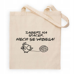 Torba SHOPPER Śmieszne WZORY do PRACY / SZKOŁY