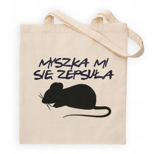 Torba SHOPPER Śmieszne WZORY do PRACY / SZKOŁY