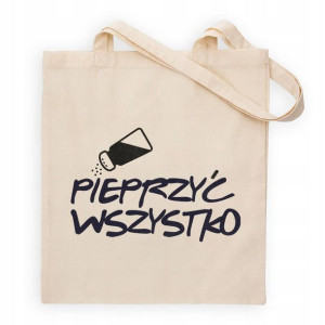 Torba SHOPPER Śmieszne WZORY do PRACY / SZKOŁY