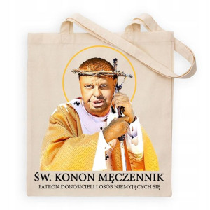 Torba Shopper Śmieszny Prezent KONONOWICZ WZORY