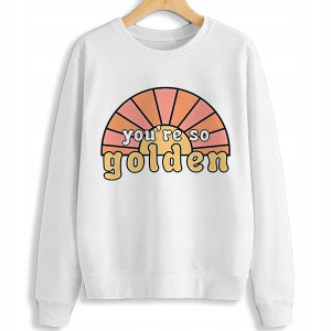 BLUZA Damska Biała Sweatshirt HARRY STYLES - M