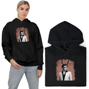 BLUZA Z KAPTUREM Damska ELVIS Presley WZORY - XL