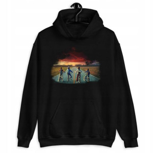 Bluza Z Kapturem Damska Stranger Things Mix - L