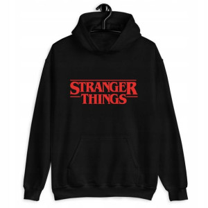 Bluza Z Kapturem Damska Stranger Things Mix - L