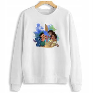 Ciepła BLUZA Damska LILO i STICH Wiele WZORÓW - M