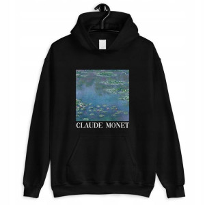 Damska Bluza Z Kapturem Sztuka Claude Monet - M