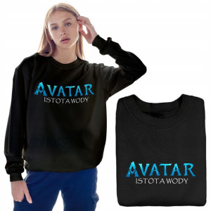 Wygodna DAMSKA Bluza Film AVATAR Wiele WZORÓW - L