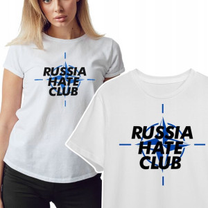 KOSZULKA T-shirt RUSSIA HATE CLUB Wzory MiX - M