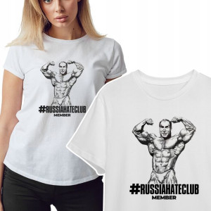 KOSZULKA T-shirt RUSSIA HATE CLUB Wzory MiX - M