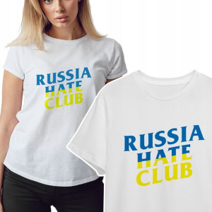 KOSZULKA T-shirt RUSSIA HATE CLUB Wzory MiX - XL