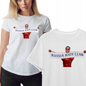 KOSZULKA T-shirt RUSSIA HATE CLUB Wzory MiX - XS