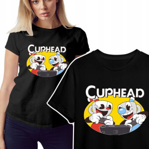 KOSZULKA T-shirt Damski CUPHEAD Wiele WZORÓW - M