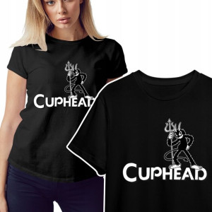 KOSZULKA T-shirt Damski CUPHEAD Wiele WZORÓW - M