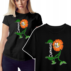 KOSZULKA T-shirt Damski CUPHEAD Wiele WZORÓW - S