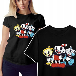 KOSZULKA T-shirt Damski CUPHEAD Wiele WZORÓW - XL