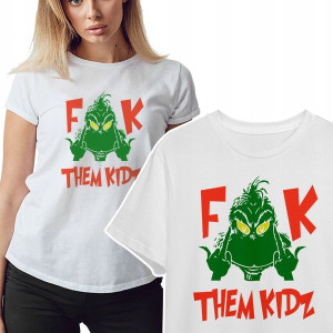 KOSZULKA T-shirt DAMSKI GRINCH Wiele WZOROW - L