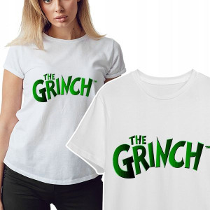 KOSZULKA T-shirt DAMSKI GRINCH Wiele WZOROW - M