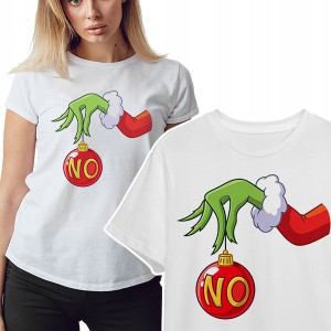 KOSZULKA T-shirt DAMSKI GRINCH Wiele WZOROW - S