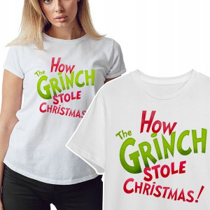 KOSZULKA T-shirt DAMSKI GRINCH Wiele WZOROW - XL