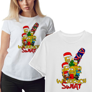 KOSZULKA T-shirt DAMSKI Prezent na ŚWIĘTA - XS