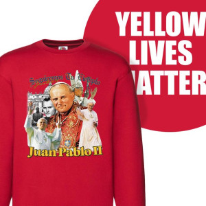 Bluza Męska Classic Bawełna Papież JAN PAWEŁ II L