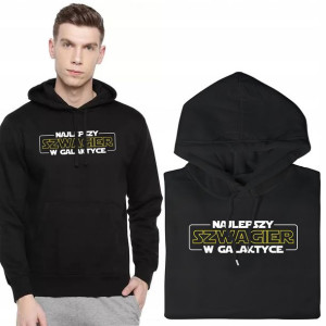 BLUZA Męska z Kapturem dla SZWAGRA Wzory MiX - XXL