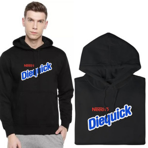 BLUZA Męska z Kapturem NEED to DIEQUICK MiX - S