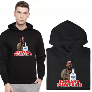 BLUZA Męska z KAPTUREM Szklana PUŁAPKA Wzory - XL