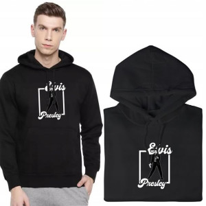 Bluza Z Kapturem Męska Elvis Presley Wzory - Xxl