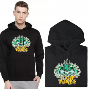 BLUZA Z KAPTUREM Męska WEED Cannabis Wzory - M