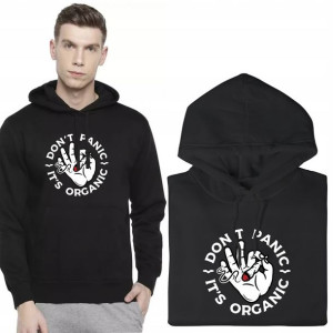 BLUZA Z KAPTUREM Męska WEED Cannabis Wzory - XL