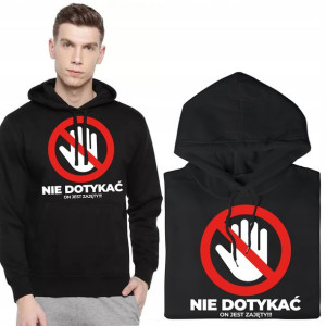 BLUZA Z KAPTUREM Prezent dla CHŁOPAKA Wzory - L